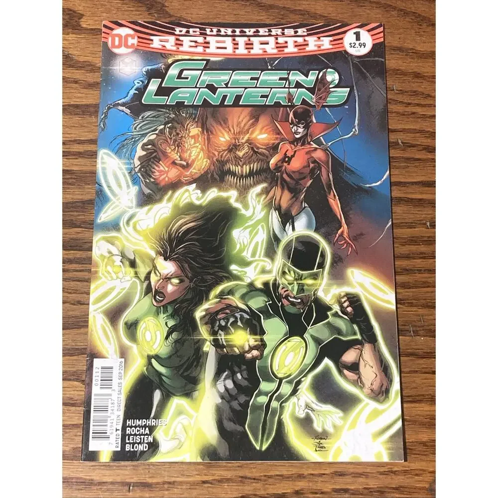 Green Lanterns #1 2016 (DC Comics)